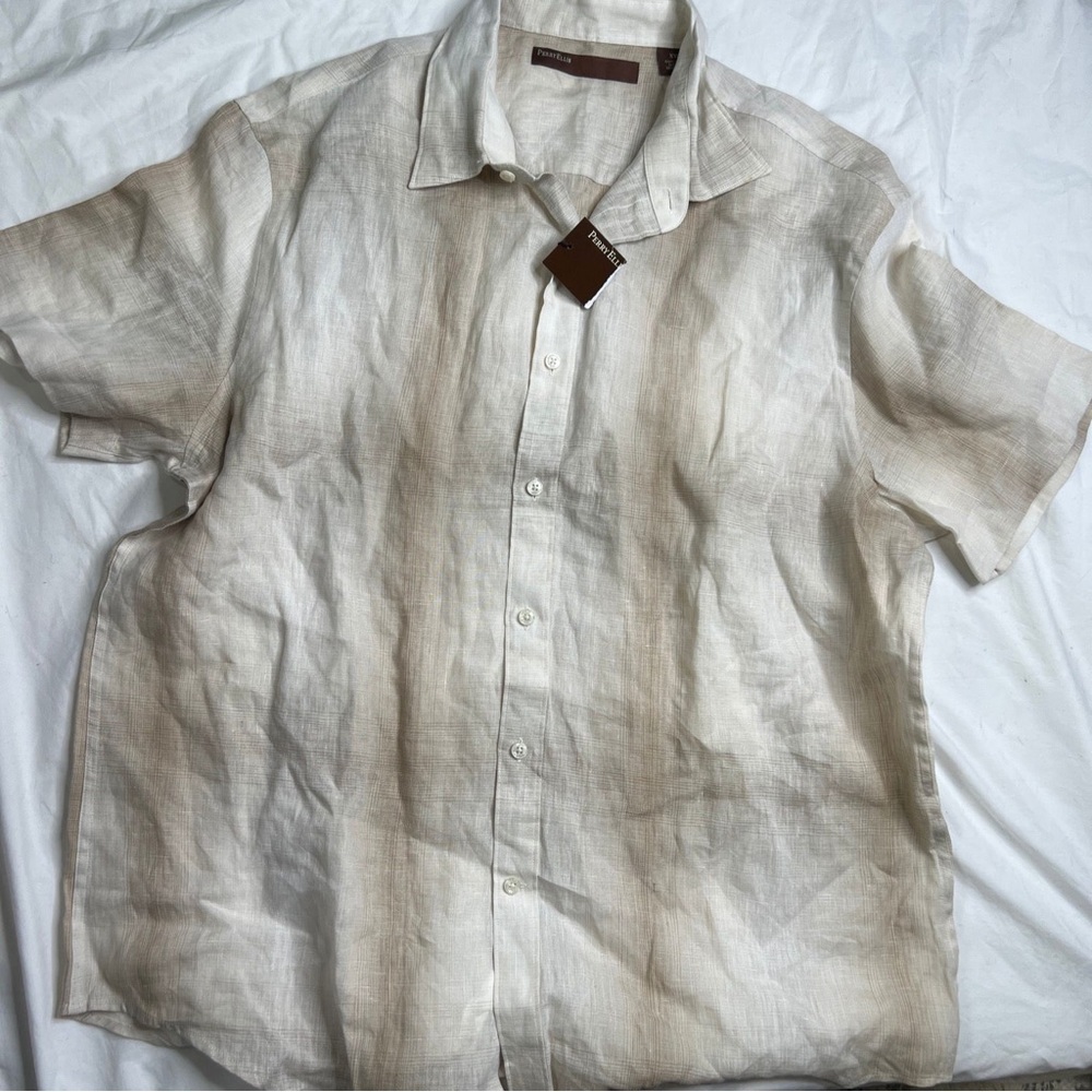 Lot of 3 Boss, , Tommy , Perry Ellis Men’s Button Down Shirts - XXL